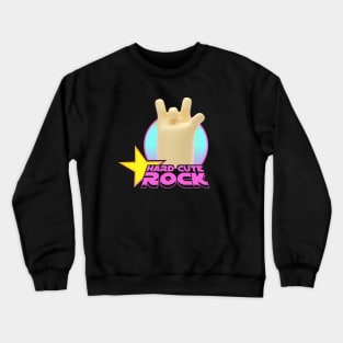 HARD CUTE ROCK anime style Crewneck Sweatshirt